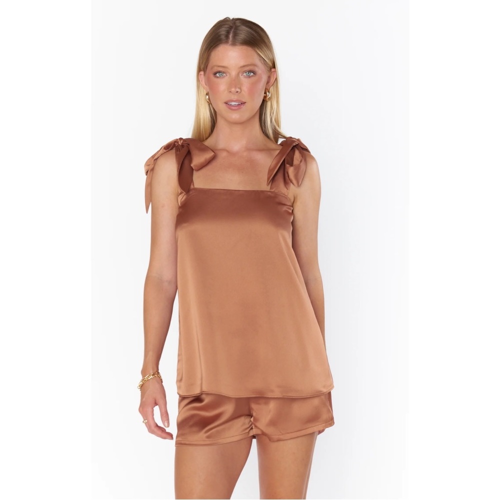 SHOW ME YOUR MUMU SATIN PAJAMA SET
